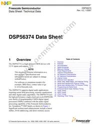 DSPB56374AF Datasheet Cover