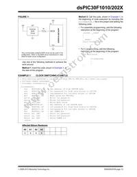 DSPIC30F1010T-30I/SO Datasheet Page 13