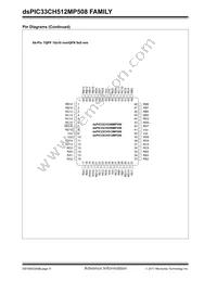 DSPIC33CH512MP508T-I/PT Datasheet Page 8