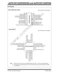 DSPIC33FJ32GP204-H/PT Datasheet Page 3