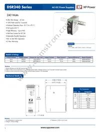DSR240PS48 Datasheet Cover