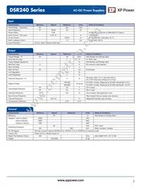 DSR240PS48 Datasheet Page 2