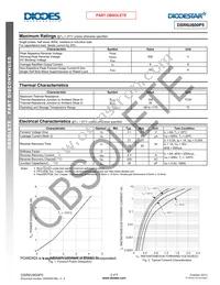 DSR6U600P5-13 Datasheet Page 2