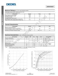 DSR6V600D1-13 Datasheet Page 2