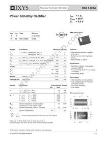DSS1-60BA Datasheet Cover