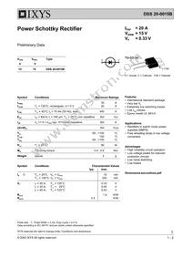 DSS20-0015B Datasheet Cover