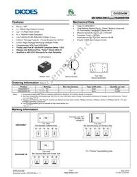 DSS2540M-7B Datasheet Cover