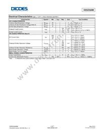 DSS2540M-7B Datasheet Page 4