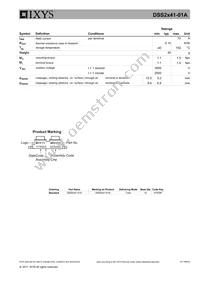 DSS2X41-01A Datasheet Page 2