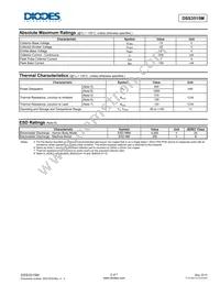 DSS3515M-7B Datasheet Page 2