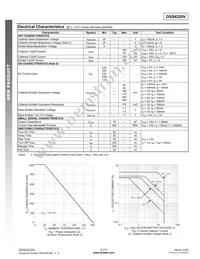 DSS4220V-7 Datasheet Page 2