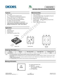 DSS5160FDB-7 Datasheet Cover
