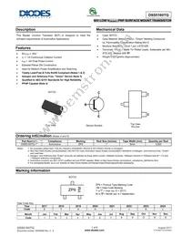 DSS5160TQ-7 Datasheet Cover