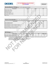 DSS5240TQ-7 Datasheet Page 2