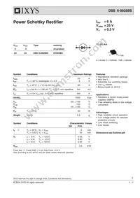 DSS6-0025BS-TRL Datasheet Cover