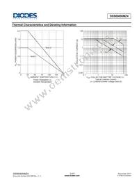 DSS60600MZ4-13 Datasheet Page 3