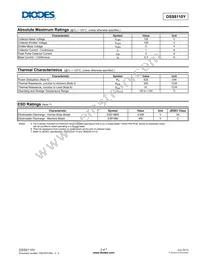 DSS8110Y-7 Datasheet Page 2