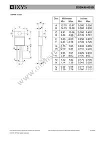 DSSK48-003B Datasheet Page 3