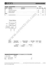 DSSK48-003BS-TUB Datasheet Page 3