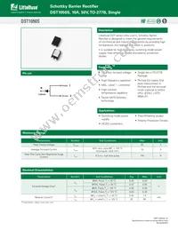 DST1050S Datasheet Cover