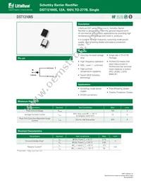 DST12100S Datasheet Cover