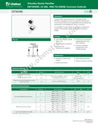 DST40100C Datasheet Cover