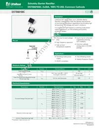 DSTB60100C Datasheet Cover