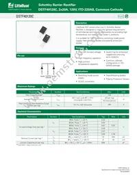 DSTF40120C Datasheet Cover