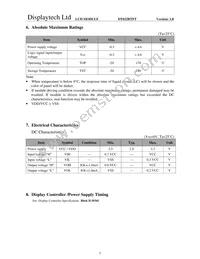 DT022BTFT Datasheet Page 8