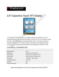 DT028ATFT-PTS Datasheet Cover