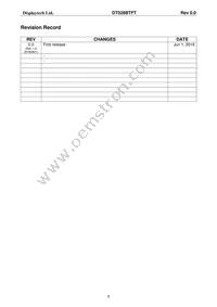 DT028BTFT Datasheet Page 2