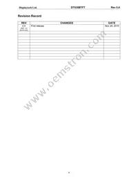 DT035BTFT Datasheet Page 2