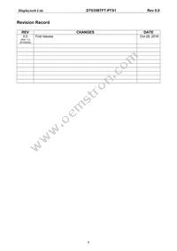 DT035BTFT-PTS1 Datasheet Page 2