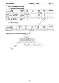 DT035BTFT-PTS1 Datasheet Page 7
