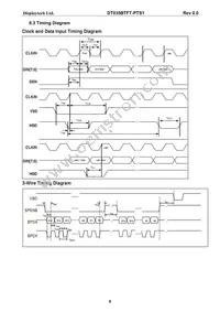 DT035BTFT-PTS1 Datasheet Page 9