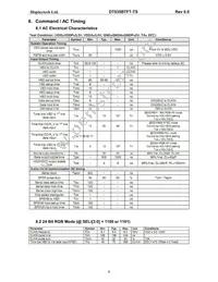 DT035BTFT-TS Datasheet Page 8