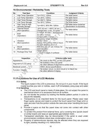 DT035BTFT-TS Datasheet Page 14