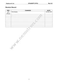 DT043BTFT-PTS1 Datasheet Page 2