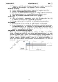 DT043BTFT-PTS1 Datasheet Page 12