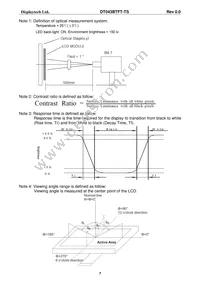 DT043BTFT-TS Datasheet Page 8