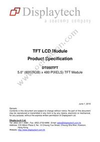 DT050TFT Cover
