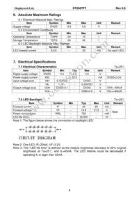 DT050TFT Datasheet Page 7