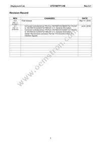 DT070BTFT-HB Datasheet Page 2