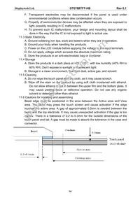 DT070BTFT-HB Datasheet Page 15