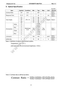 DT070BTFT-HB-PTS1 Datasheet Page 12
