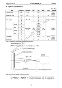 DT070BTFT-HB-TS Datasheet Page 11