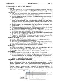 DT070BTFT-PTS1 Datasheet Page 15