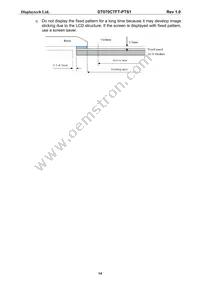 DT070CTFT-PTS Datasheet Page 15