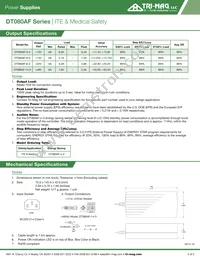 DT080AF-6-3 Datasheet Page 2