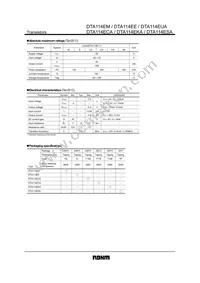 DTA114ECAT116 Datasheet Page 2